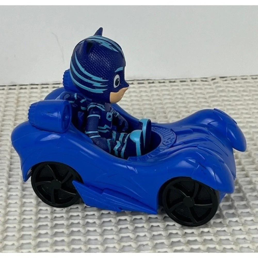 PJ Masks green‎  CATBOY BLUE CAT CAR w/Figure Just Play Toy
